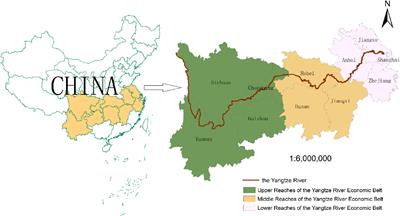 Spatial–temporal distribution measurement of input–output efficiency of the water–energy–food nexus of the Yangtze River Economic Belt, China